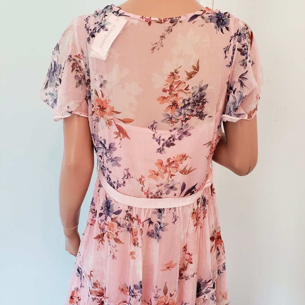 NWT Sundance FLORALMLTI Beautiful Floral Dress. - Picture 9 of 17